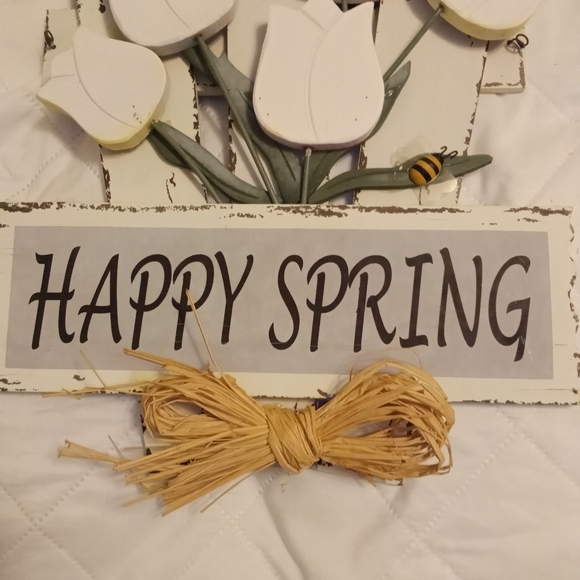 Happy Spring Wall Or Door Decor - Picture 3 of 6